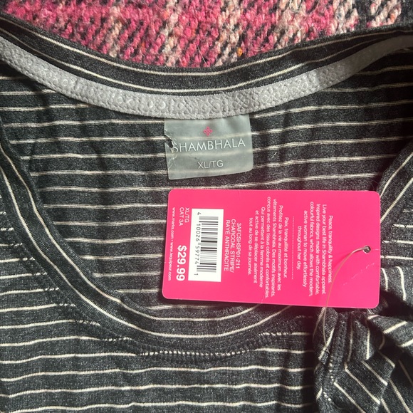 Shambhala Striped Shirt, size XL. New with tags. - Picture 2 of 2